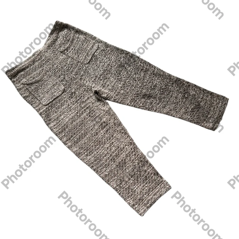 NWOT FREE PEOPLE The‎ Cozy Knit Pants Sweatpants Trousers Marled Pink Multi L